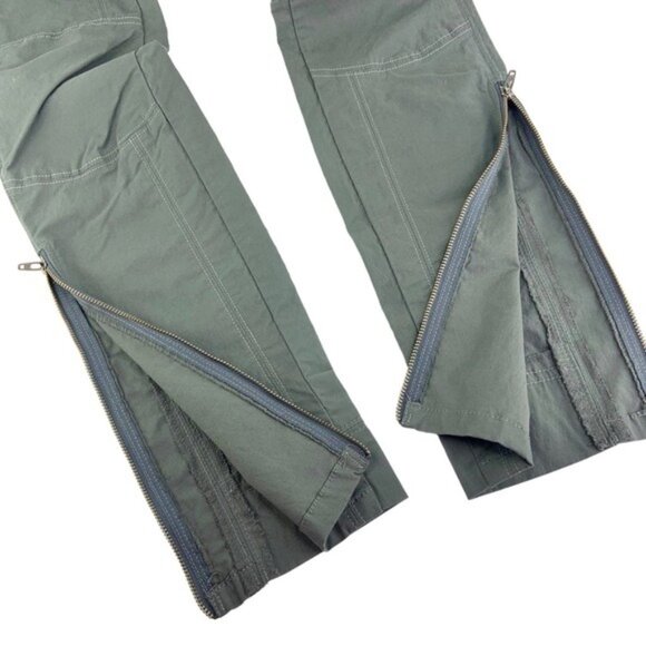 Kuhl Skinny Pants in Drab Olive Green Inspiratr - Picture 6 of 7